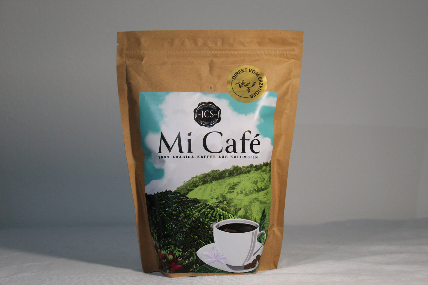 Mi Café - kolumbianischer Kaffee ganze Bohne (500g)