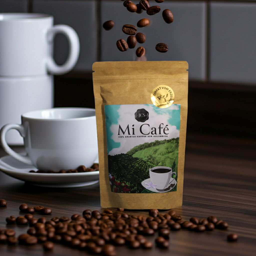 Mi Café - kolumbianischer Kaffee ganze Bohne (250g)