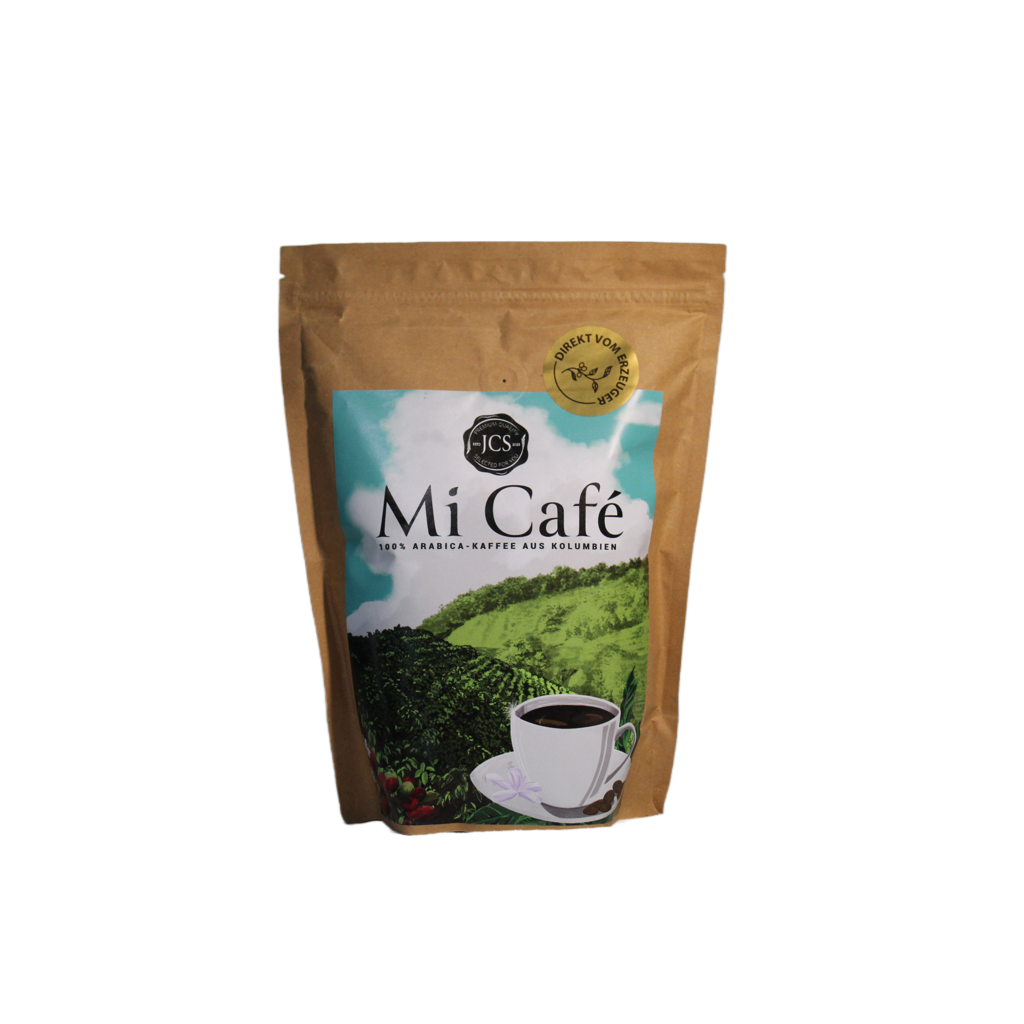 Mi Café - kolumbianischer Kaffee ganze Bohne (500g)