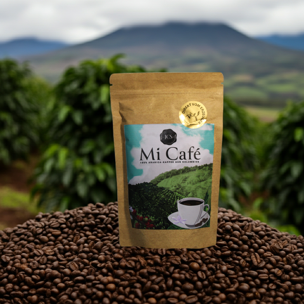 Mi Café - kolumbianischer Kaffee ganze Bohne (250g)
